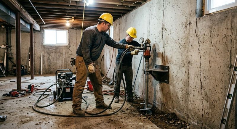 Basement Stabilization in Murrieta, CA