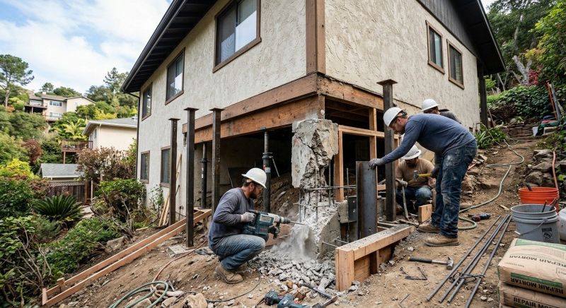 Concrete Foundation Repair in Laguna Niguel, CA