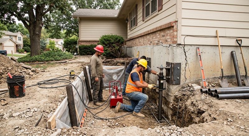 Cracked Foundation Repair in Laguna Hills, CA