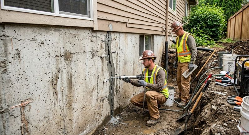 Cracked Foundation Repair in Laguna Hills, CA