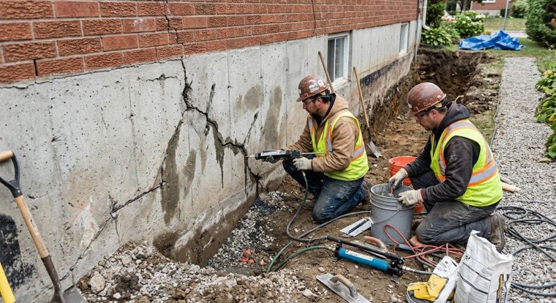 Cracked Foundation Repair in Lake Forest, CA