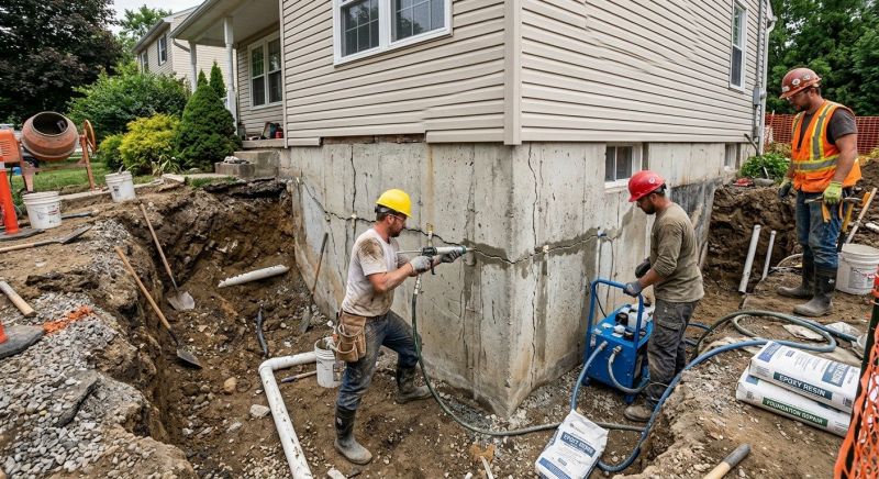 Cracked Foundation Repair in Murrieta, CA