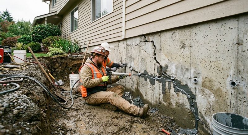 Cracked Foundation Repair in Murrieta, CA