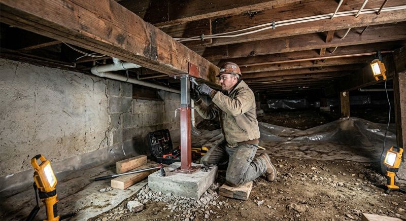 Crawlspace Foundation Repair in Perris, CA