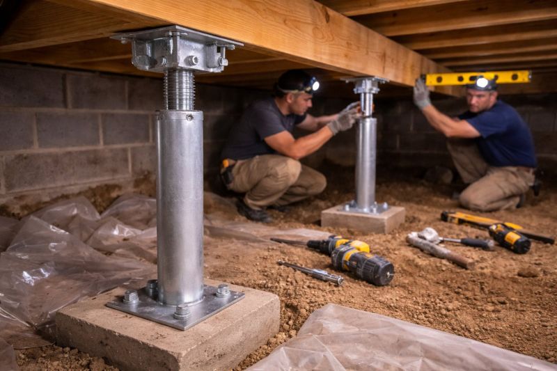 Crawlspace Structural Repair in Murrieta, CA