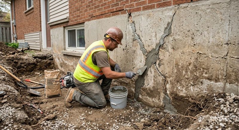 Foundation Crack Repair in San Diego County, CA