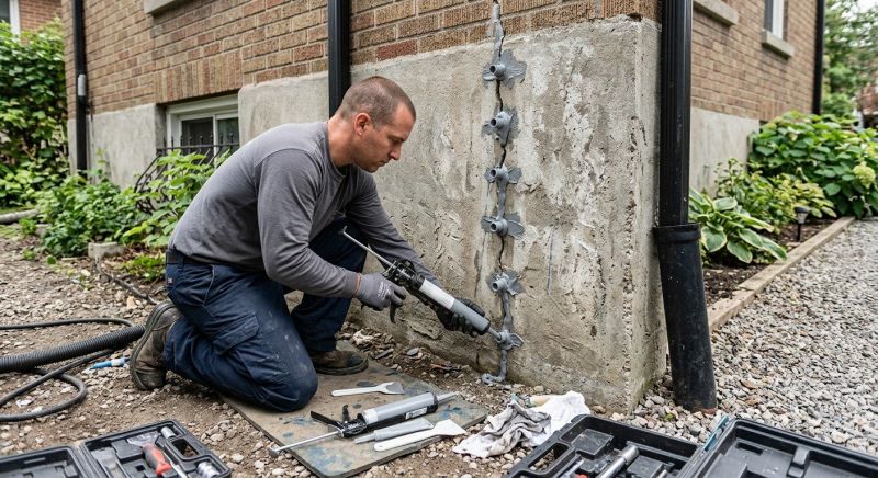Foundation Crack Repair in Sun City, CA