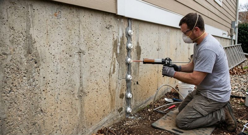 Foundation Crack Sealing in Murrieta, CA