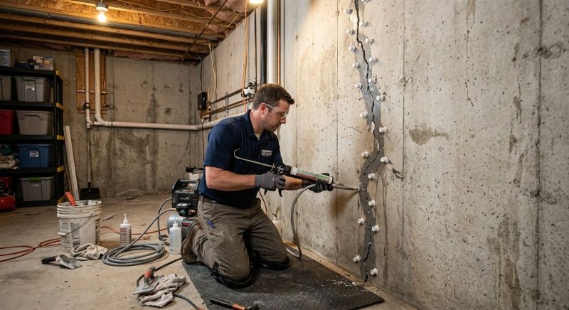 Foundation Crack Sealing in Murrieta, CA
