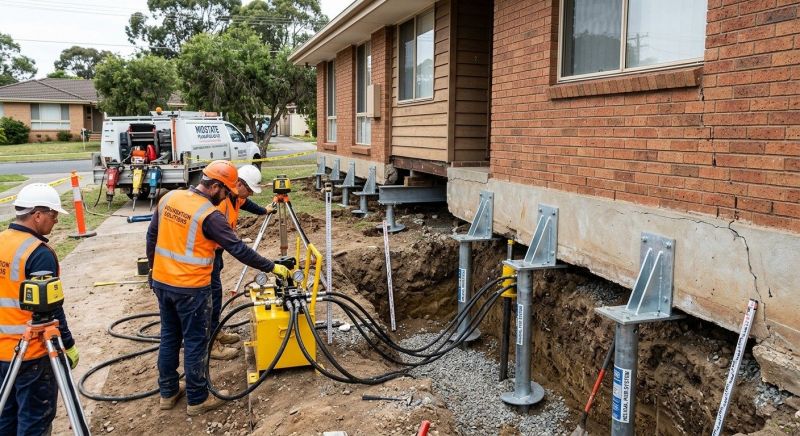Foundation Jacking in Lake Forest, CA
