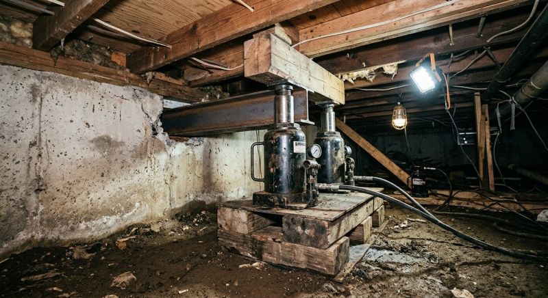 Foundation Jacking in Wildomar, CA