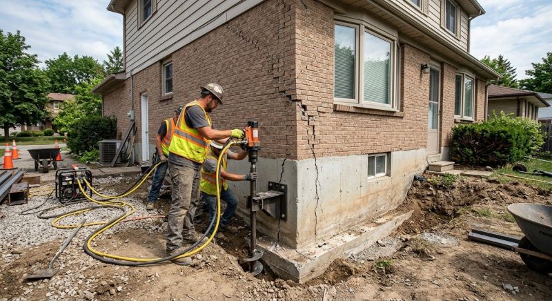 Foundation Lifting in Lake Elsinore, CA