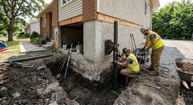 Foundation Pier Repair in Murrieta, CA