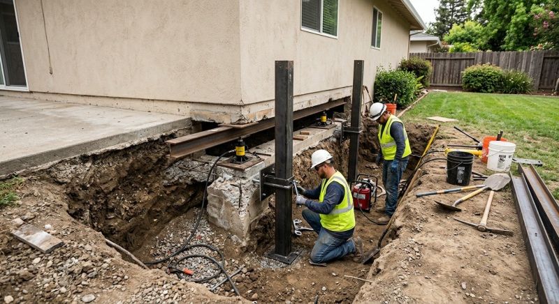 Foundation Pier Repair in Murrieta, CA