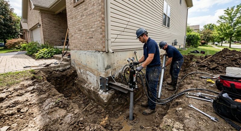 Foundation Settlement Repair in Murrieta, CA