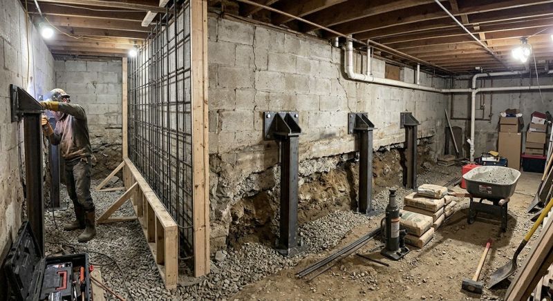 Foundation Stabilizing in Laguna Hills, CA