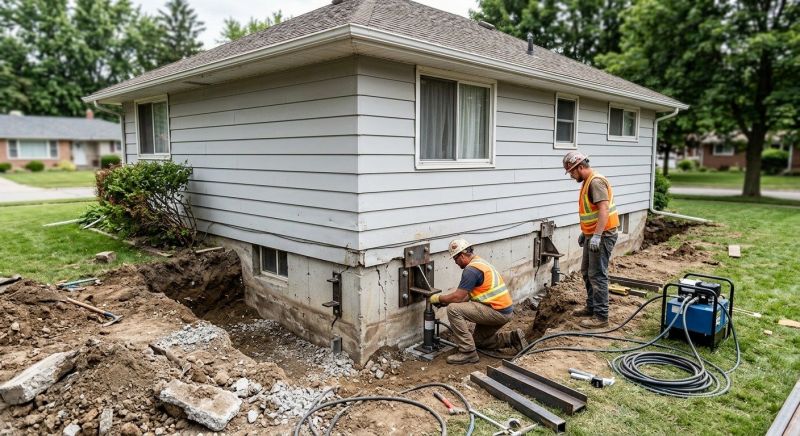 House Foundation Repair in Lake Elsinore, CA