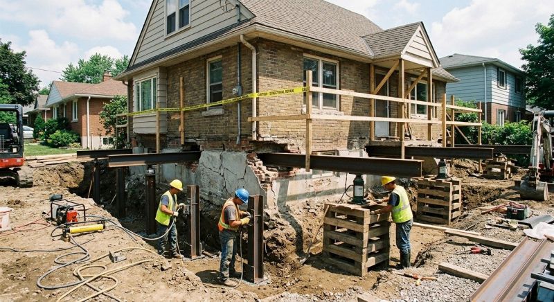 House Foundation Repair in Lake Forest, CA