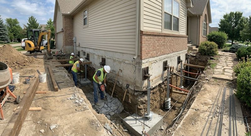 House Underpinning in Murrieta, CA