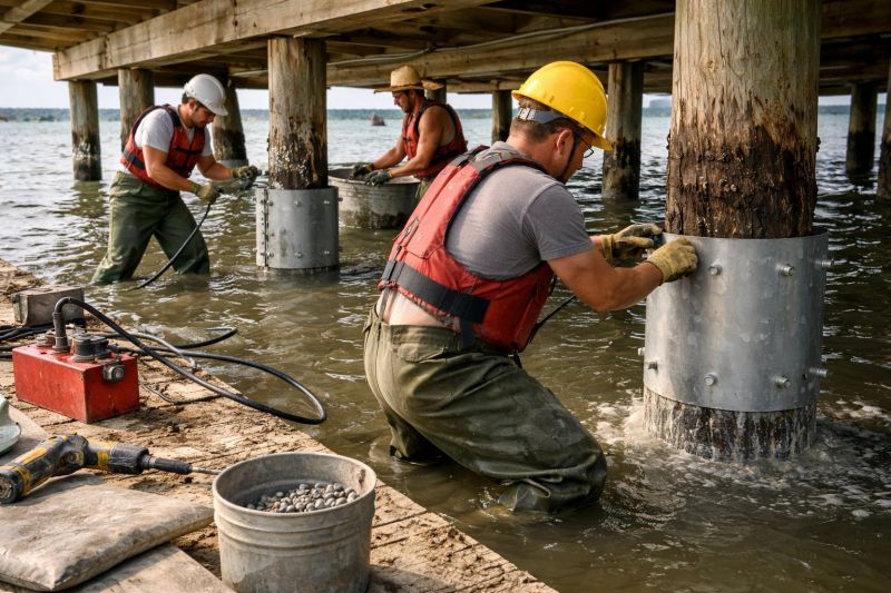 Piling Repair in San Juan Capistrano, CA