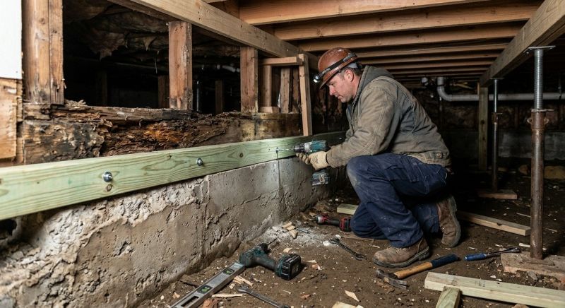 Sinking Foundation Repair in Hemet, CA