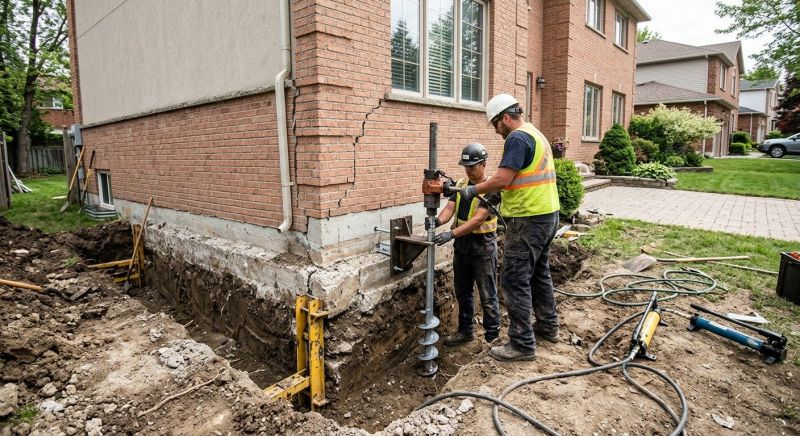Sinking Foundation Repair in Laguna Niguel, CA