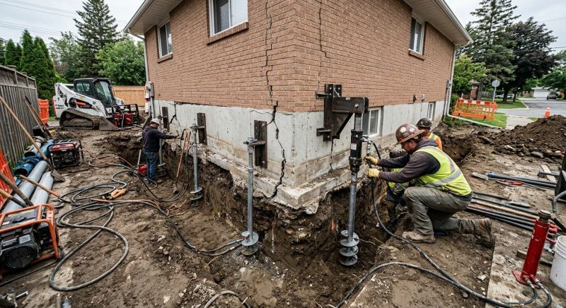 Sinking Foundation Repair in Laguna Niguel, CA