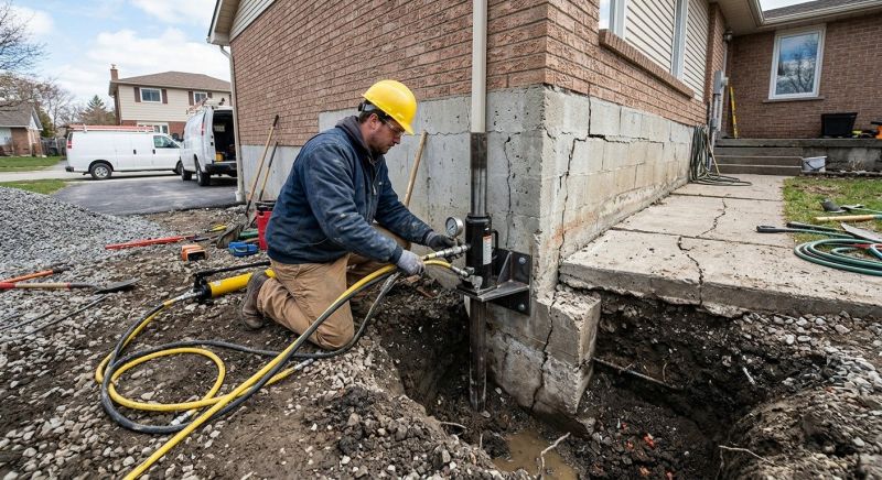 Sinking Foundation Repair in Laguna Niguel, CA