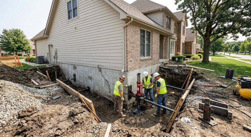 Sinking Foundation Repair in Laguna Niguel, CA
