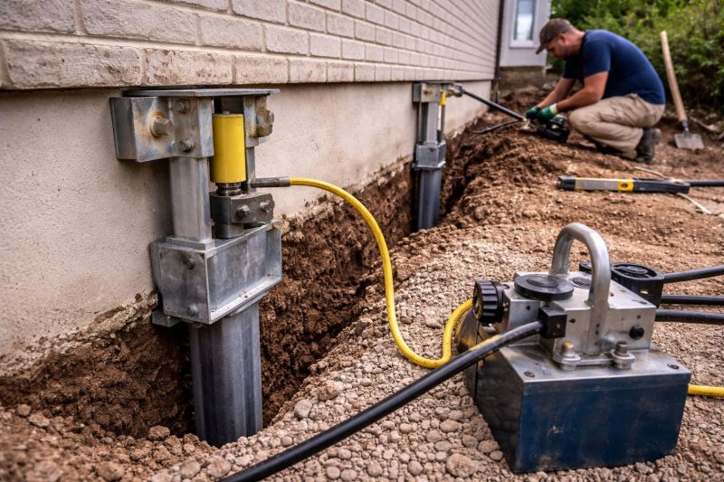 Sinking Foundation Repair in Trabuco Canyon, CA