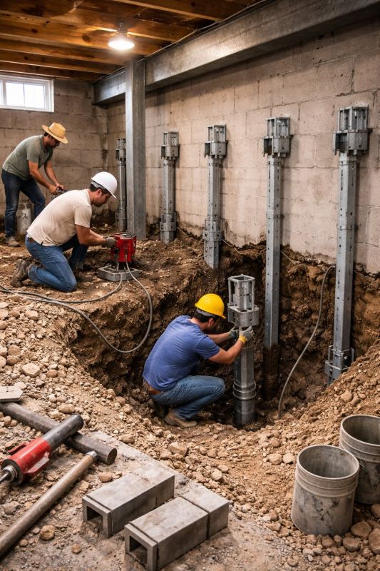 Structural Underpinning in Murrieta, CA
