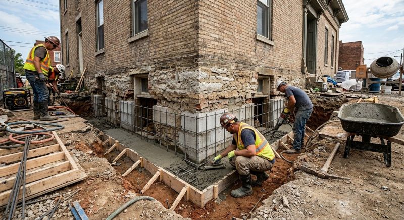 Underpinning Repair in Murrieta, CA